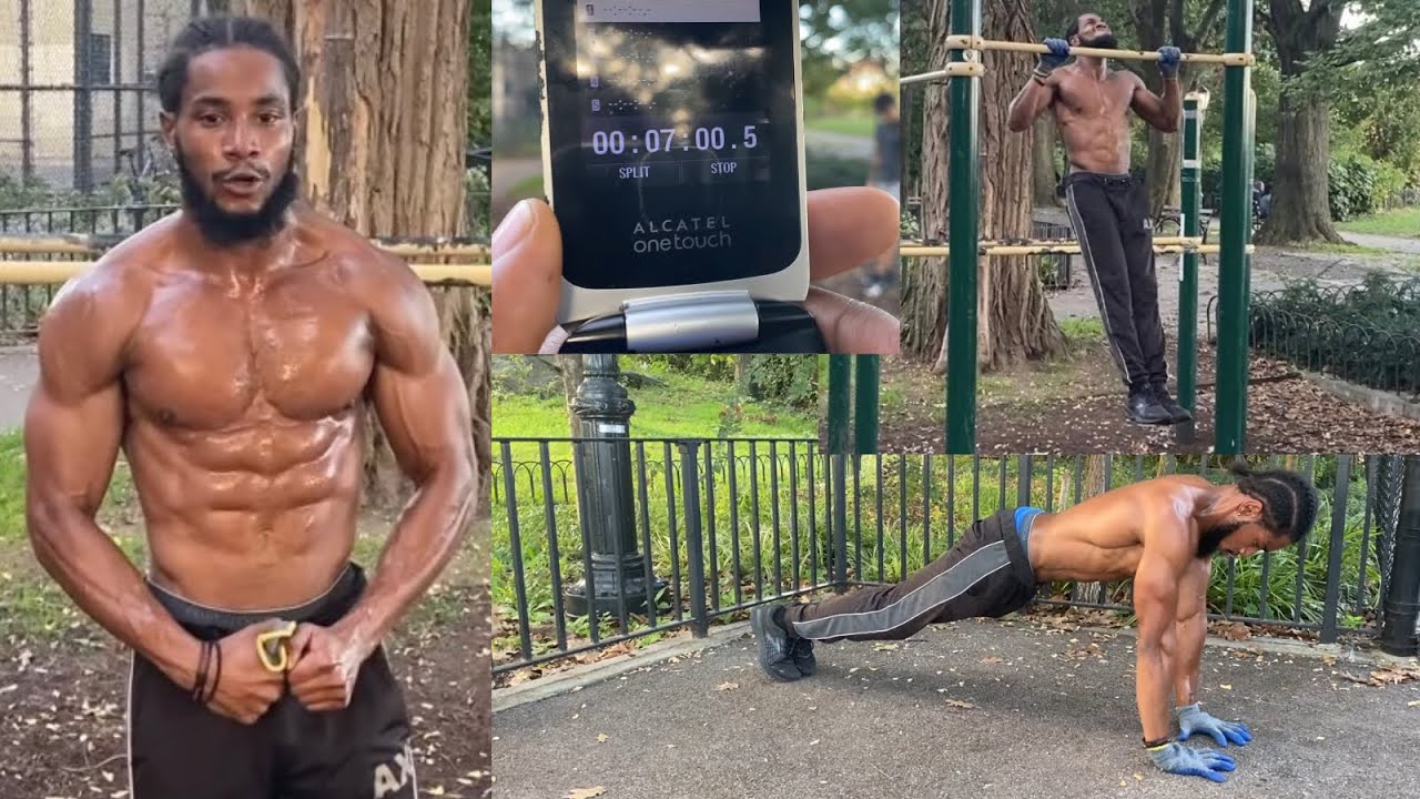 100 Pull Ups and 100 Diamond Push Ups in 12 Minutes Challenge - Young Primate | That's Good Money