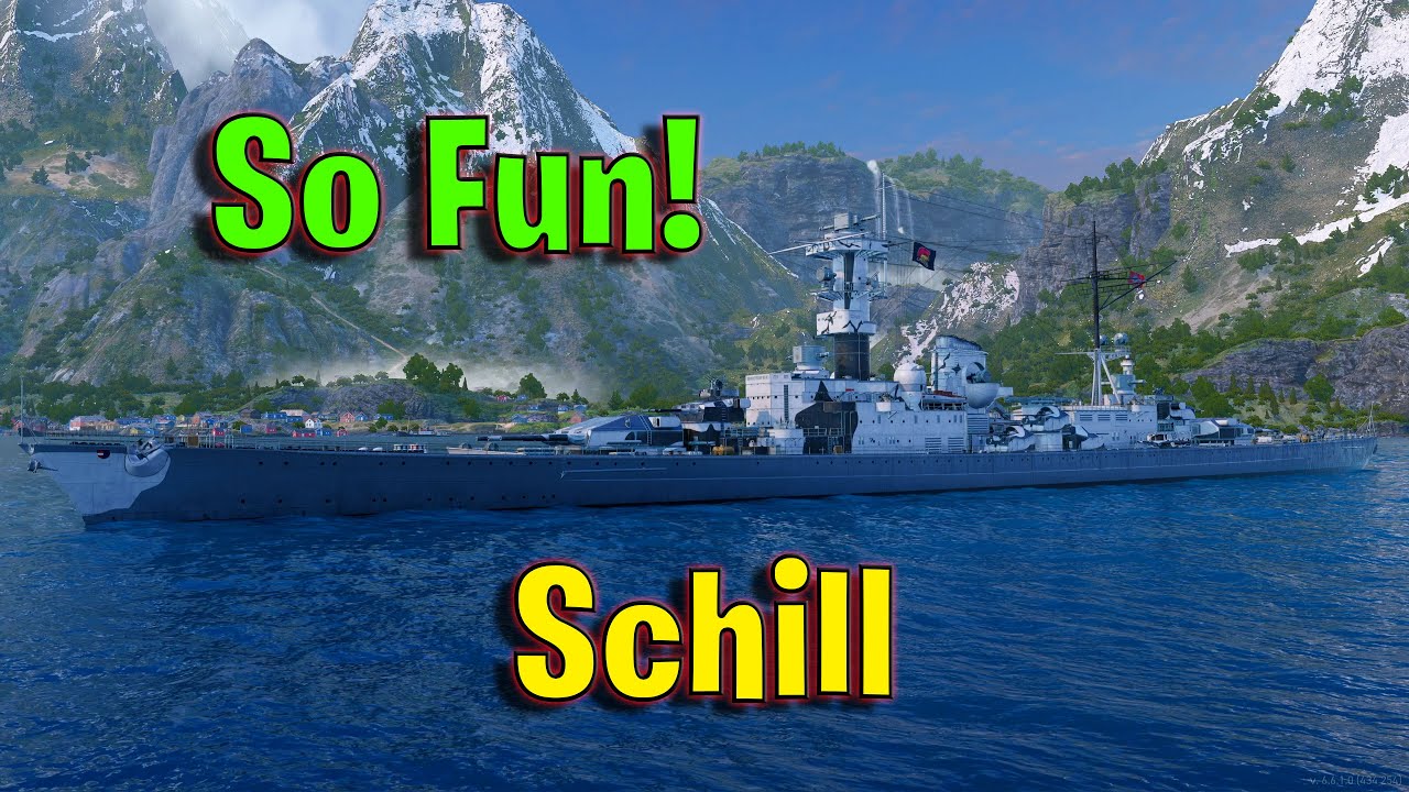 Meet The Schill! Tier 7 German Cruiser in World of Warships Legends!