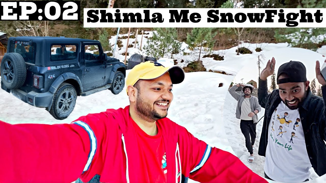 SHIMLA TO SPITI (KAZA) IN THAR 2022 | Winter Spiti 2022 [ EP:02 ]