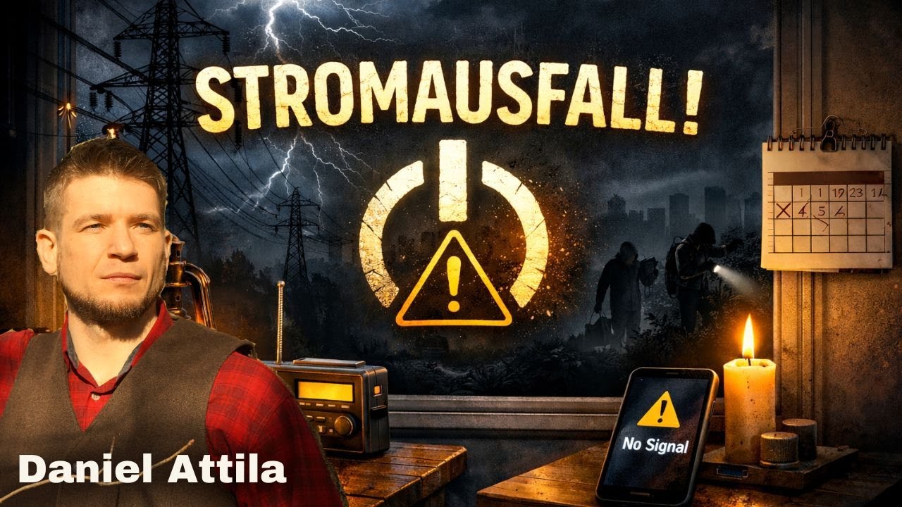 Stromausfall: Bist du vorbereitet? Physischer und innerer Umgang in Krisensituationen.