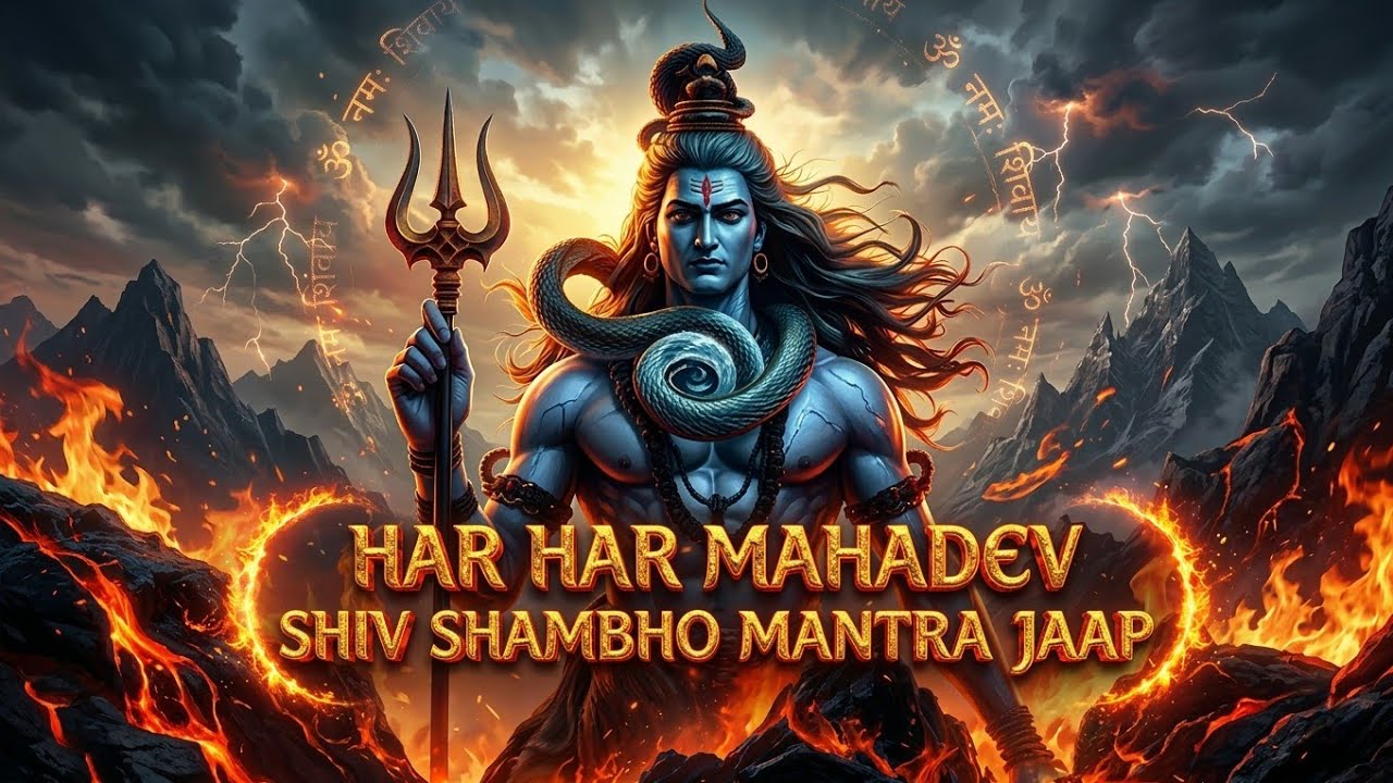 हर हर महादेव शिव शंभो मंत्र जाप - HAR HAR MAHADEV SHIV SHAMBHO MANTRA JAAP | GAURAV HYMNS | MAHADEV 