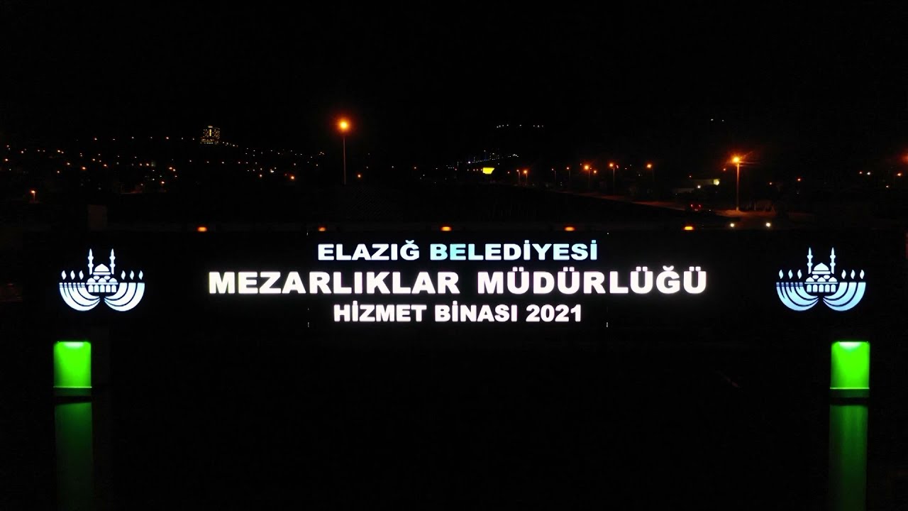 Elazığ Belediyesi Mezarlıklar Müdürlüğü Yeni Hizmet Binası Yarın Açılıyor