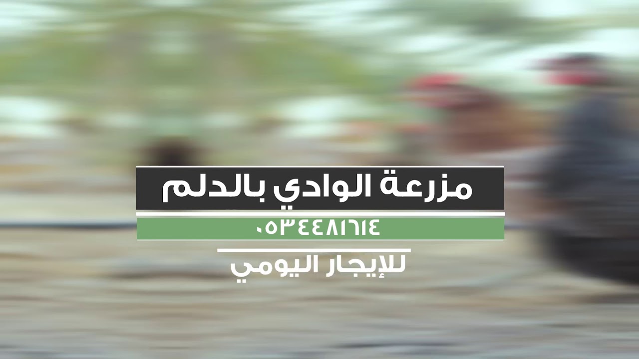 مزرعة الوادي بالدلم