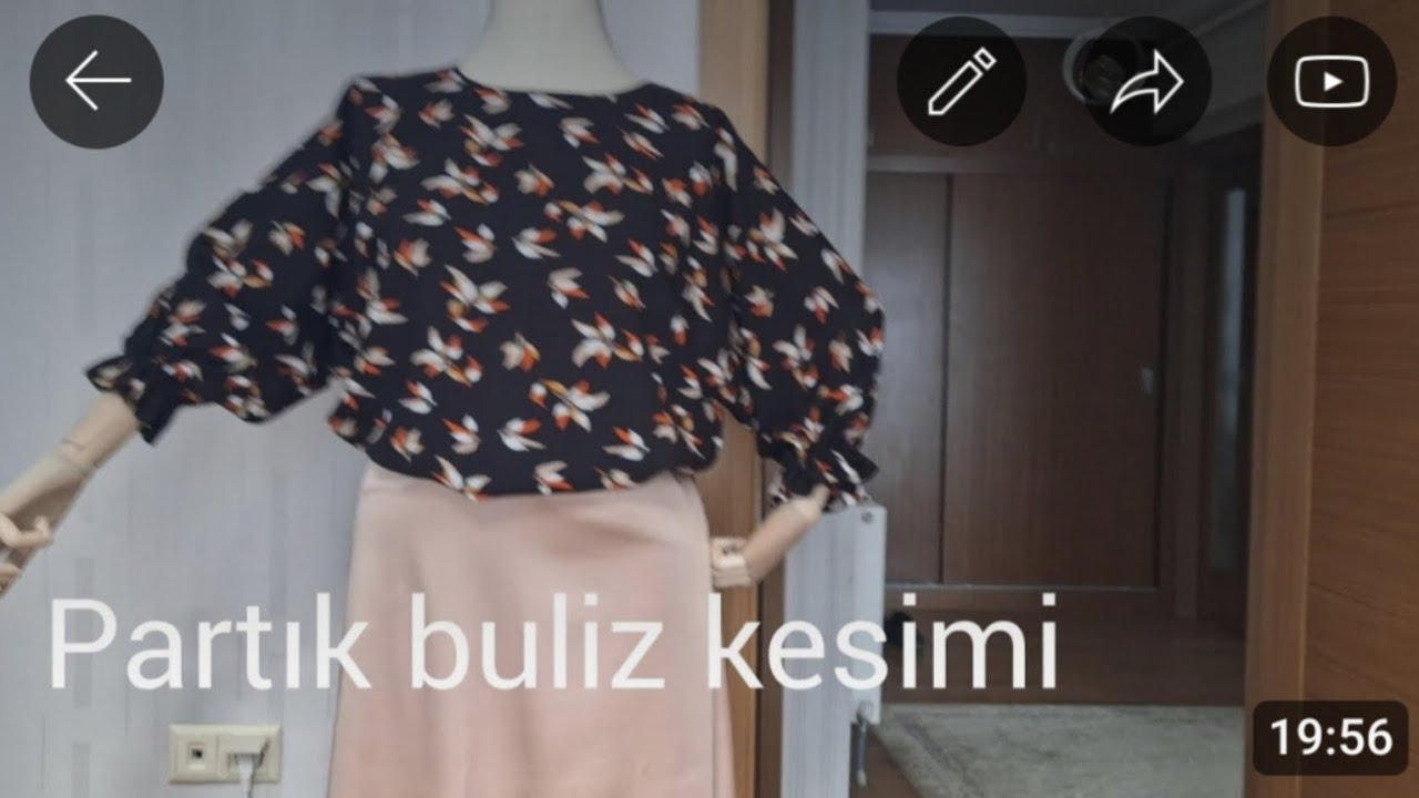 KALIPSIZ TUNİK KESİP DIKIYORUZ