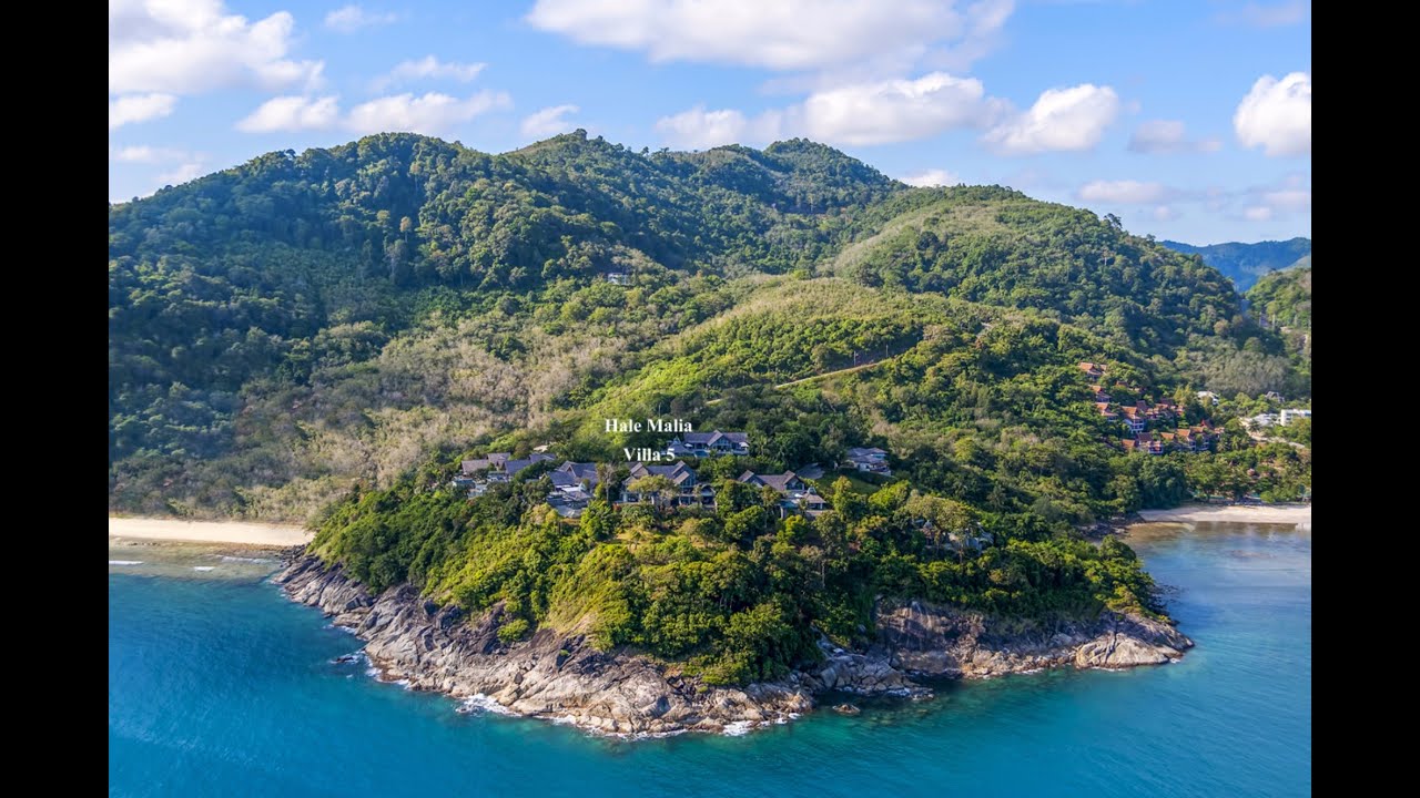 PHUKET WATERFRONT VILLAS | Samsara Luxury Estate Aerial Drone Footage | WORK FROM HOME