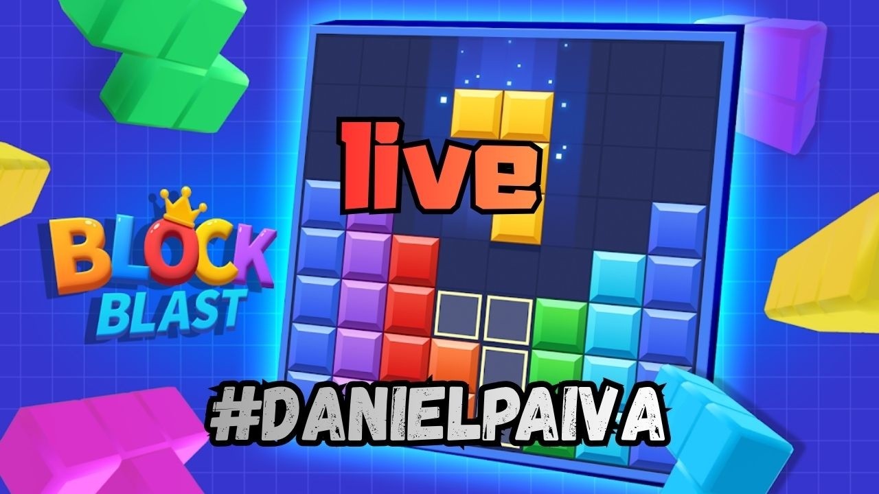 Tentando bater o recorde de pontos BLOCK BLAST ##Live #blockblast