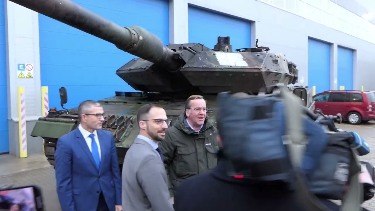 Boris Pistorius in Litauen eVA eFP Battle Group