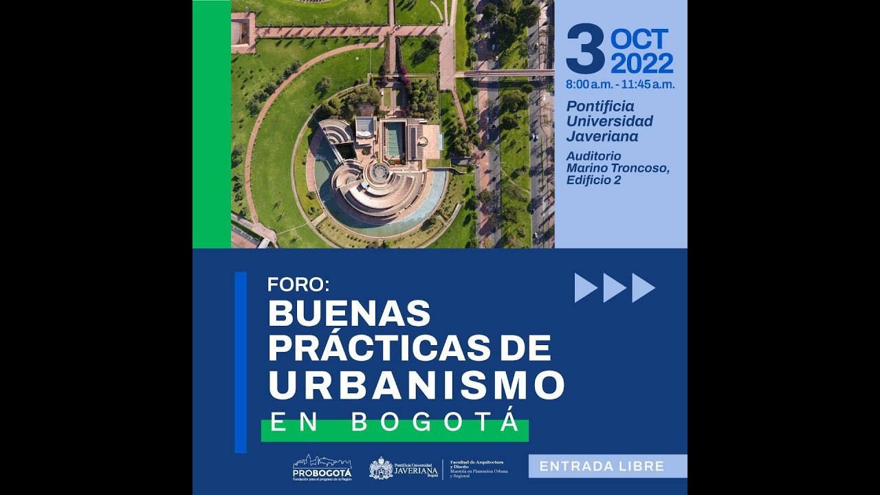 Foro - Buenas Prácticas de Urbanismo