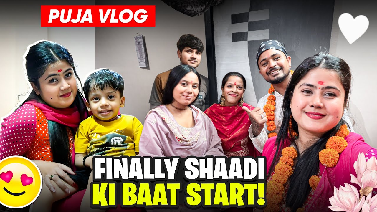 Finally Shaadi Ki Baat Start 💍 | Stargirl Ki Family Mili Hamari Family Se | Puja Vlog 