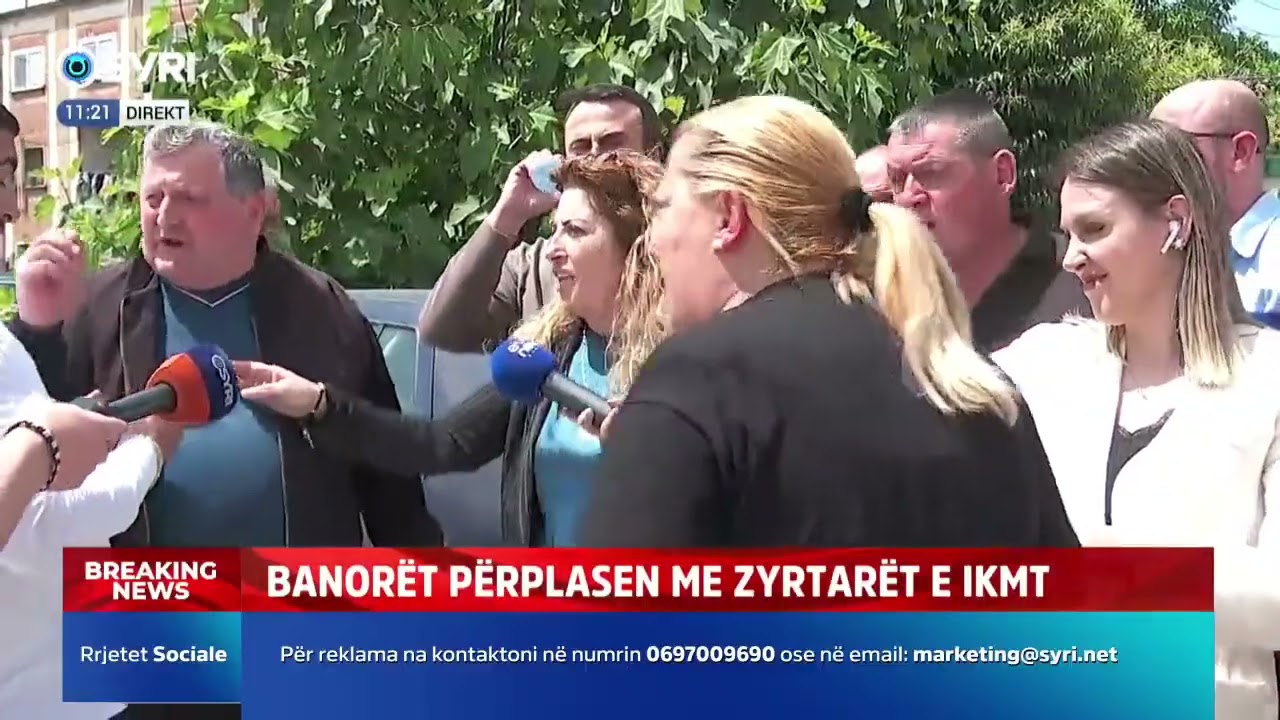 Situatë e tensionuar, përplasje me zyrtarët e IKMT, banori: Kam 30 vjet që jetoj këtu...
