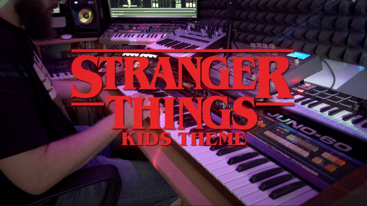 Stranger Things - Kids Theme Synth Cover | Roland Juno 60, Korg Monologue, Microkorg