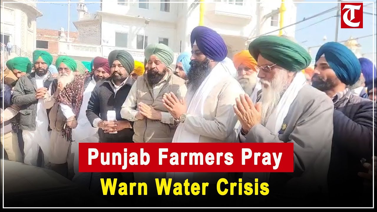 Punjab Farmer Leaders Pray at Akal Takht, Warn Against Water Misuse and Future Crisis