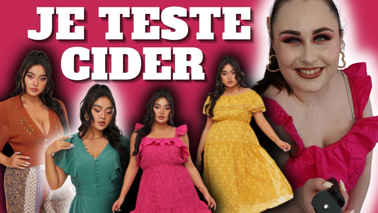 JE DEVALISE CIDER ! (TRY ON HAUL)