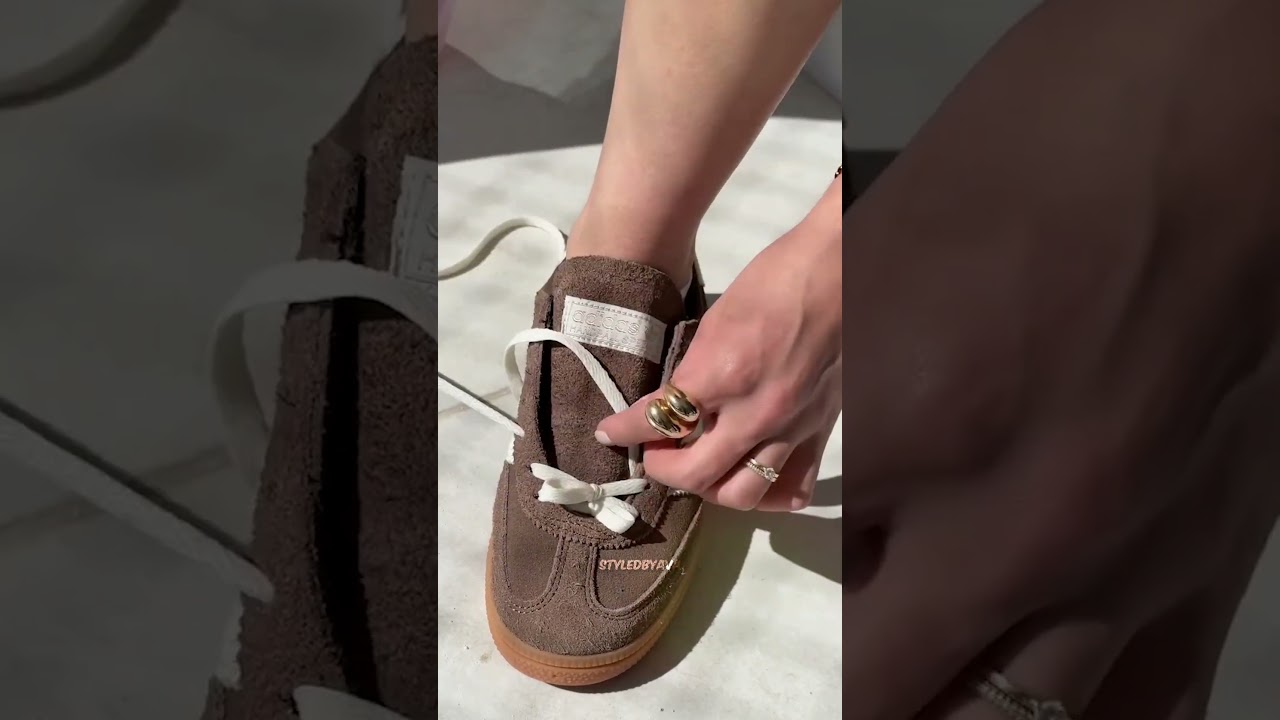 👟 Как завязать самый милый бант на кроссовках! 🎀