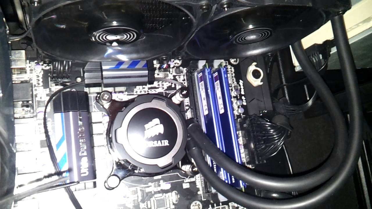 Fractal Design Define R4 with Corsair H105