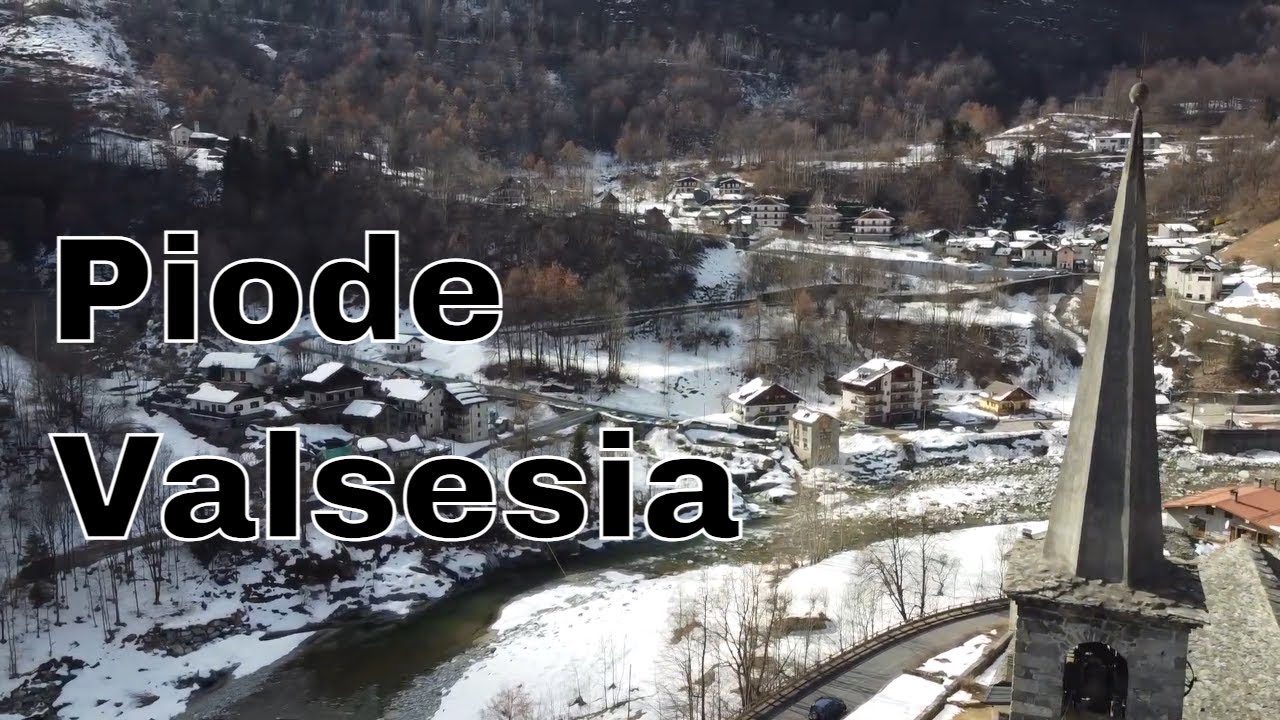 Piode Valsesia, cinematic drone video