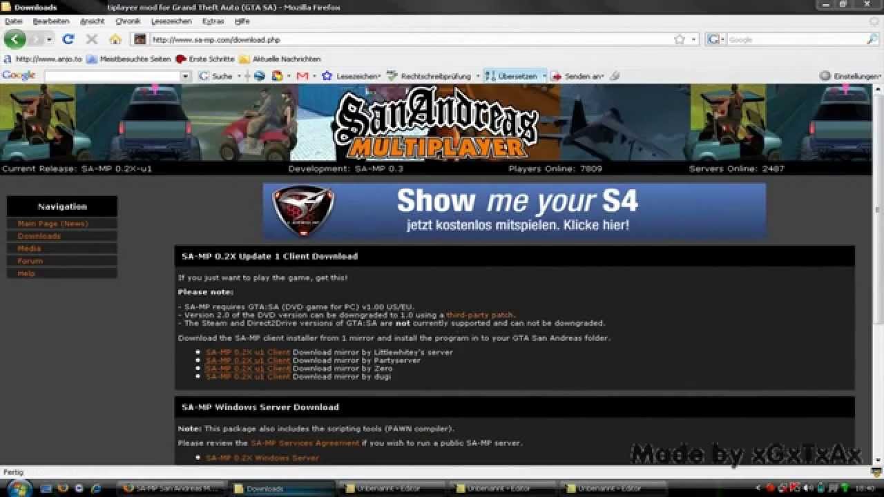 How to install GTA San Andreas Multi Player - SAMP