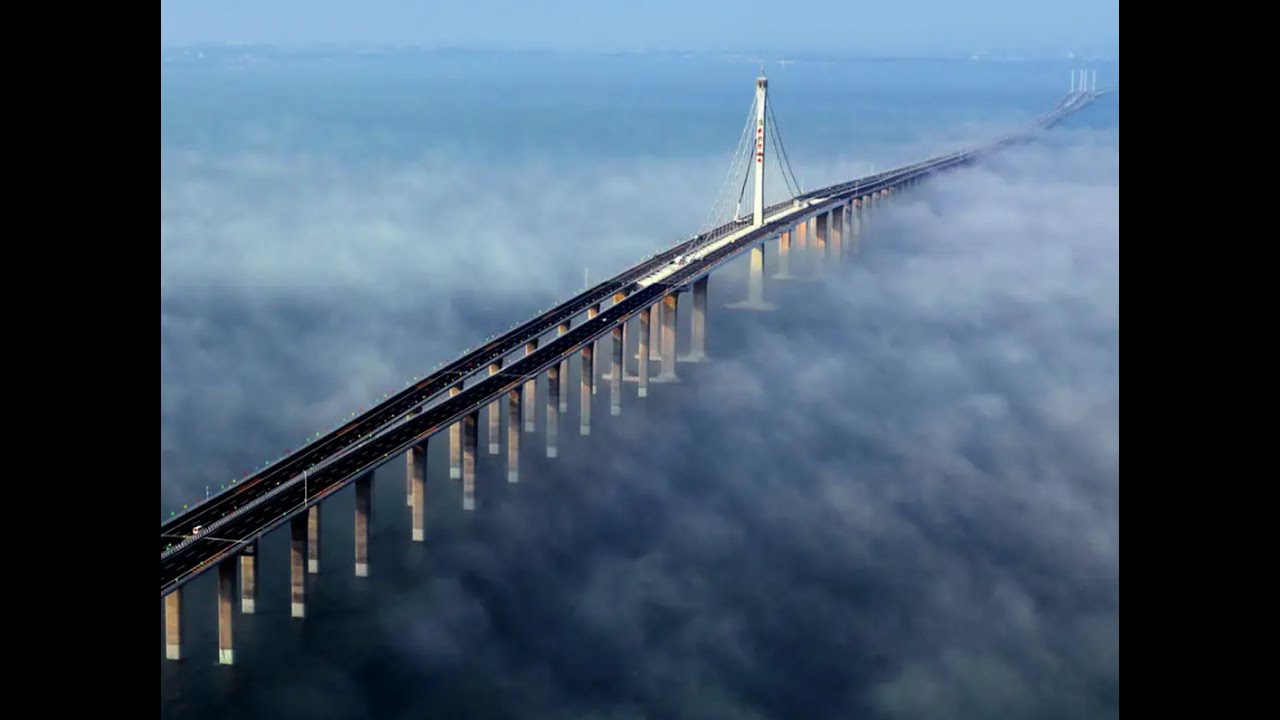 中国 浙江 舟山 镇海 跨海大桥走应急车道