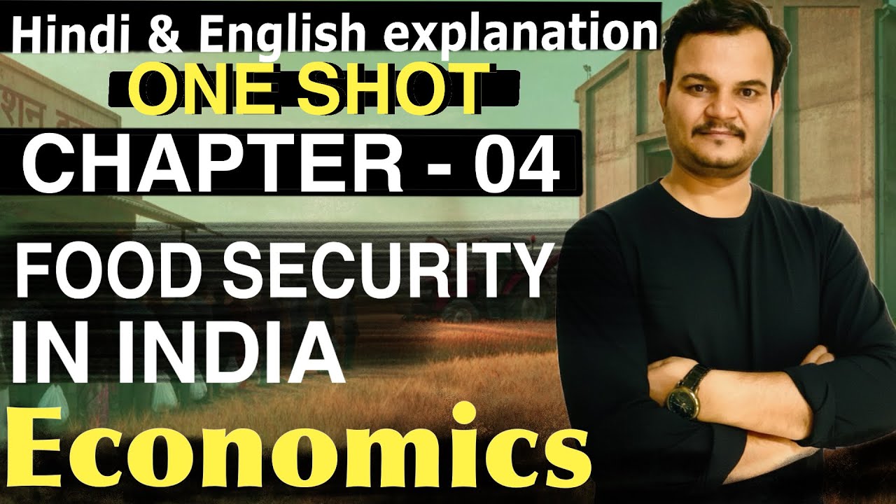 Chapter 4 class 09 Food Security in India Economics | Full Chapter One Shot 🎯