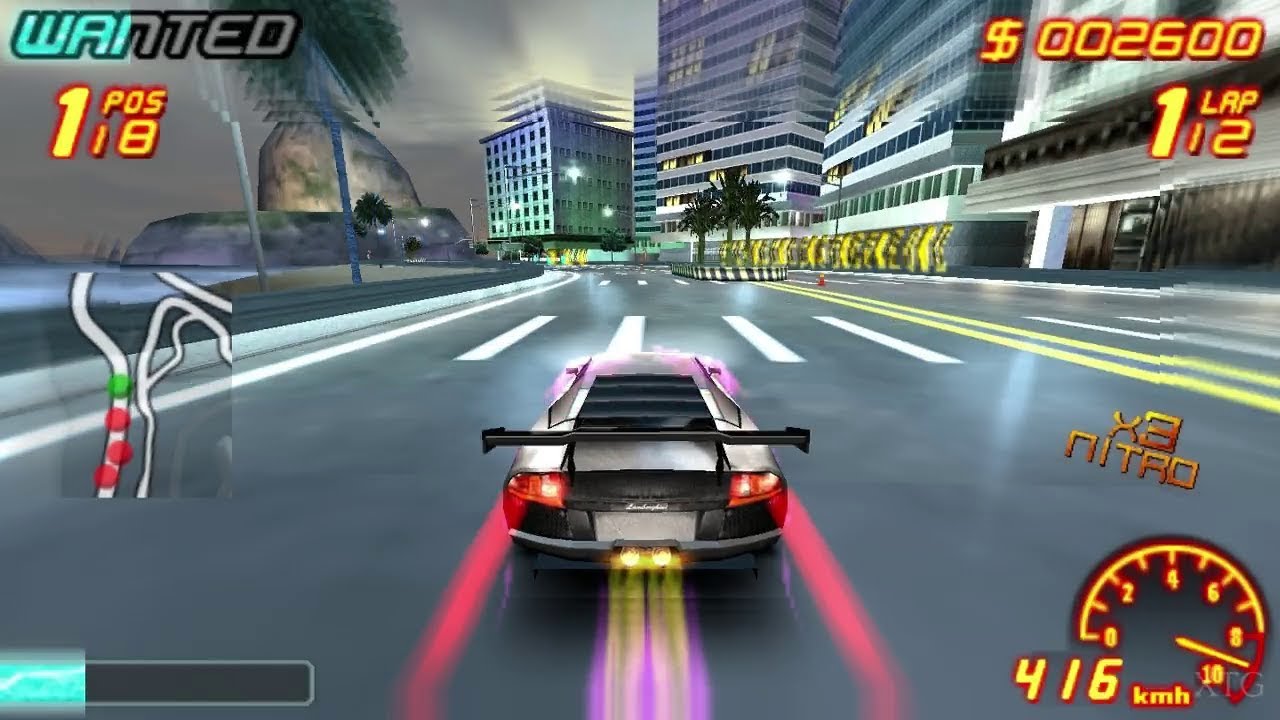 Asphalt: Urban GT 2 PSP Gameplay HD (PPSSPP)