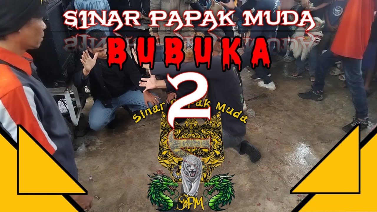 Bubuka pentas 2 grup singa depok SPM(sinar papak muda di acara tasyakur khitanan riski & riska