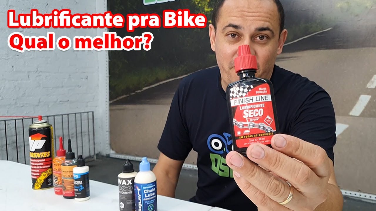 Qual o melhor lubrificante para bicicleta? Testamos 6 modelos. Seco, Úmido e Cera!