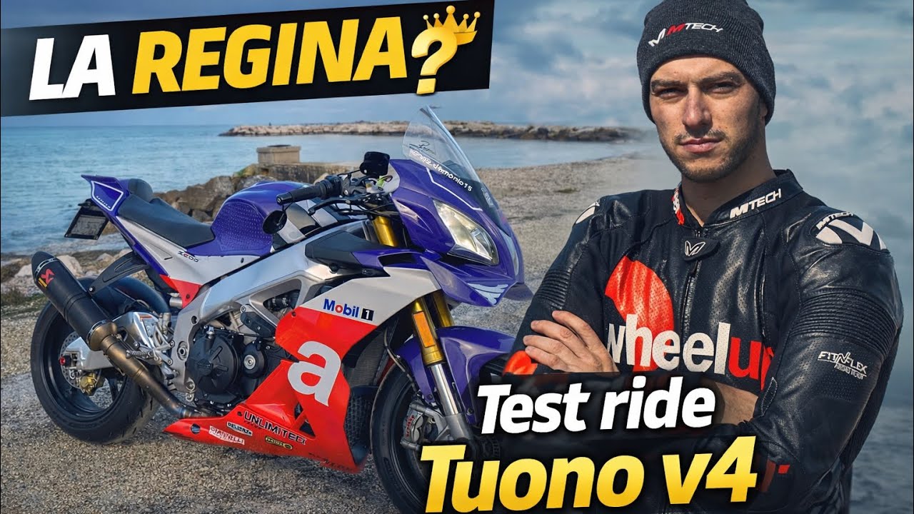 HO GUIDATO LA TUONO V4..NON DOVEVO FARLO😱