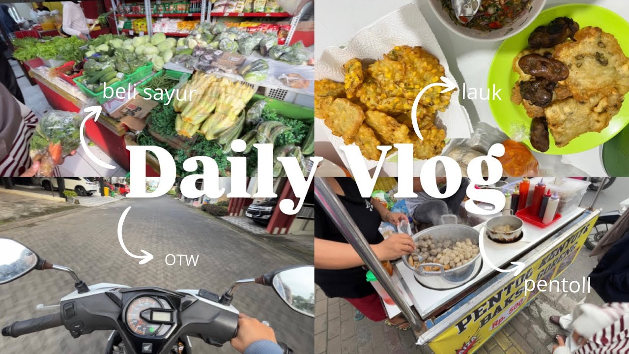 Daily Vlog 🥬🌙| ramadhan pertama di kos, cari takjil, tarawih