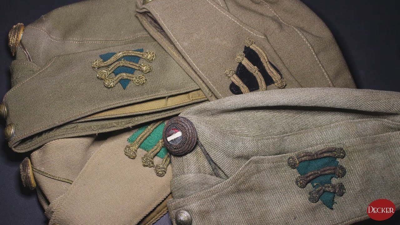 Royal Hungarian Army field caps (bocskai caps)