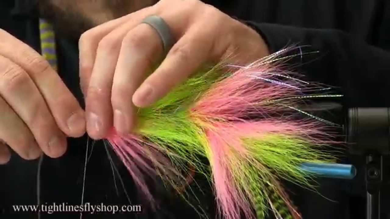 The Muskie Snake Charmer Fly-Muskie Fly Tying