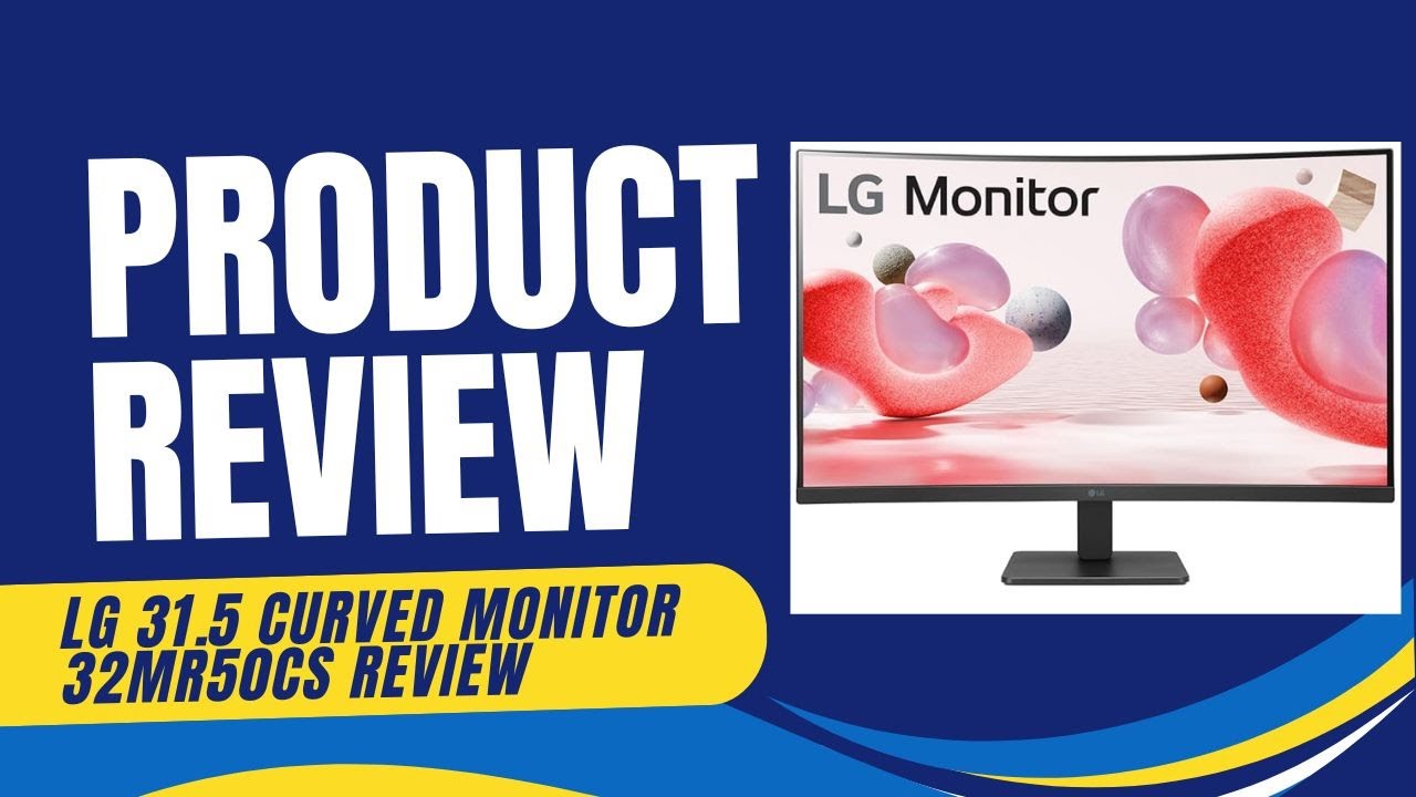 Изогнутый монитор LG 31,5 32MR50CS &mdash; обзор и подробный обзор