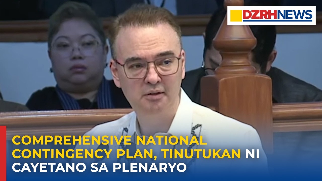 Cayetano, tinutukan ang amendments sa Comprehensive National Contingency Plan