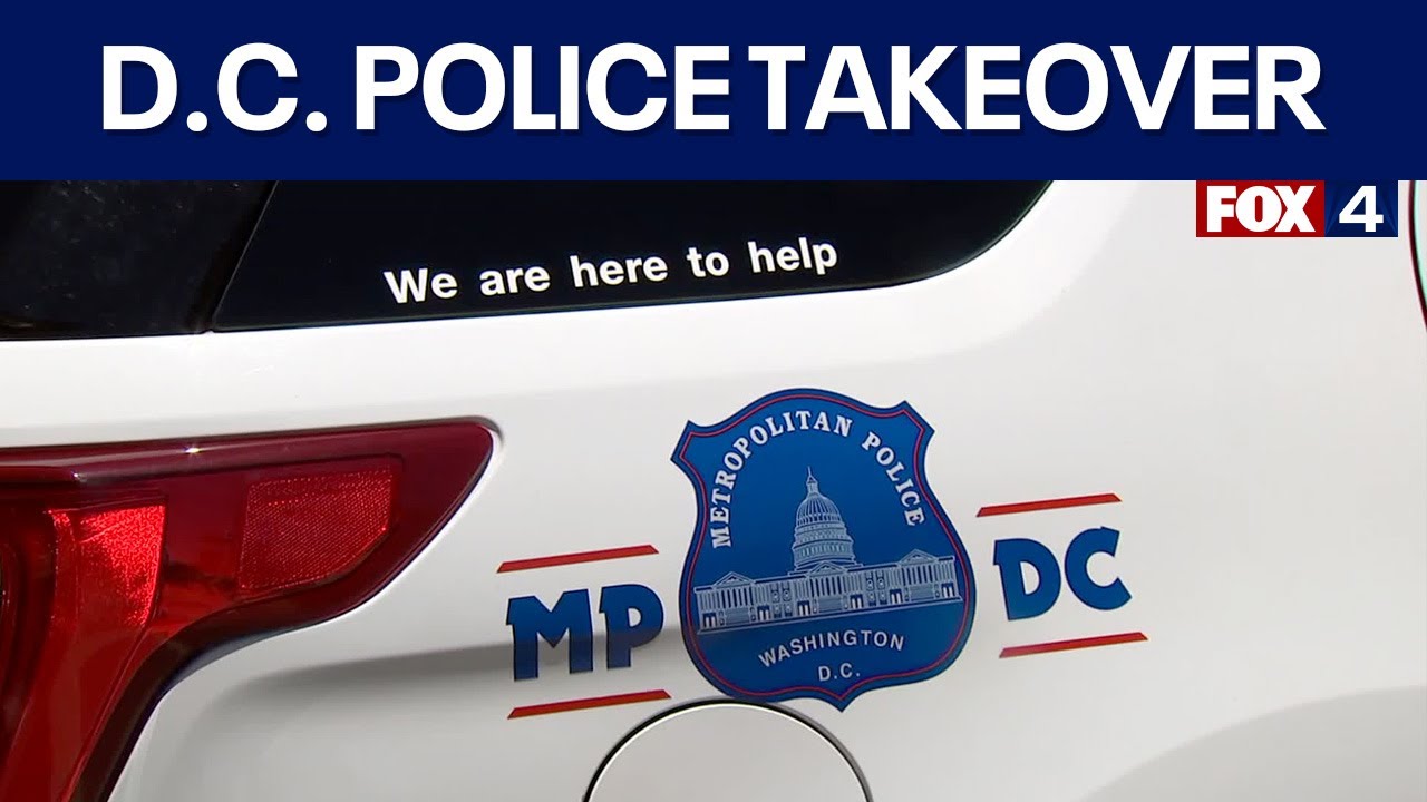 Washington D.C. police now under federal control