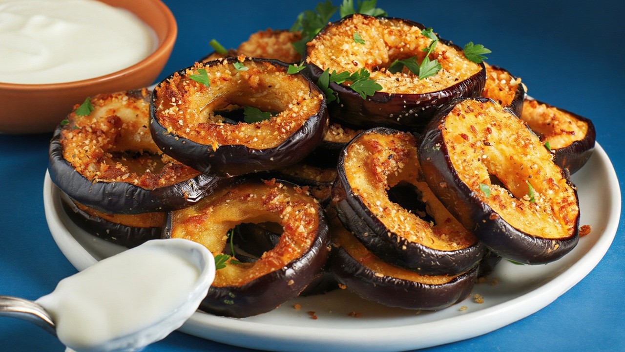 Auberginen Sensation! So knusprig und lecker, dass alle Fleisch vergessen!