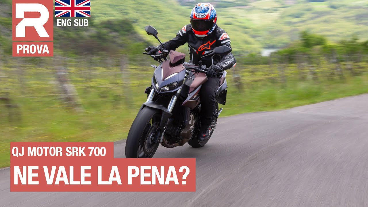 QJ MOTOR SRK 700 la prova su strada della naked cinese