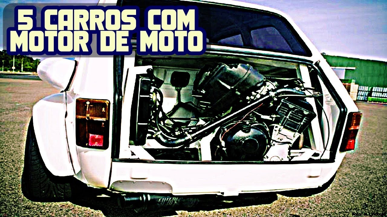 CONHEÇA 5 CARROS COM MOTOR DE MOTO