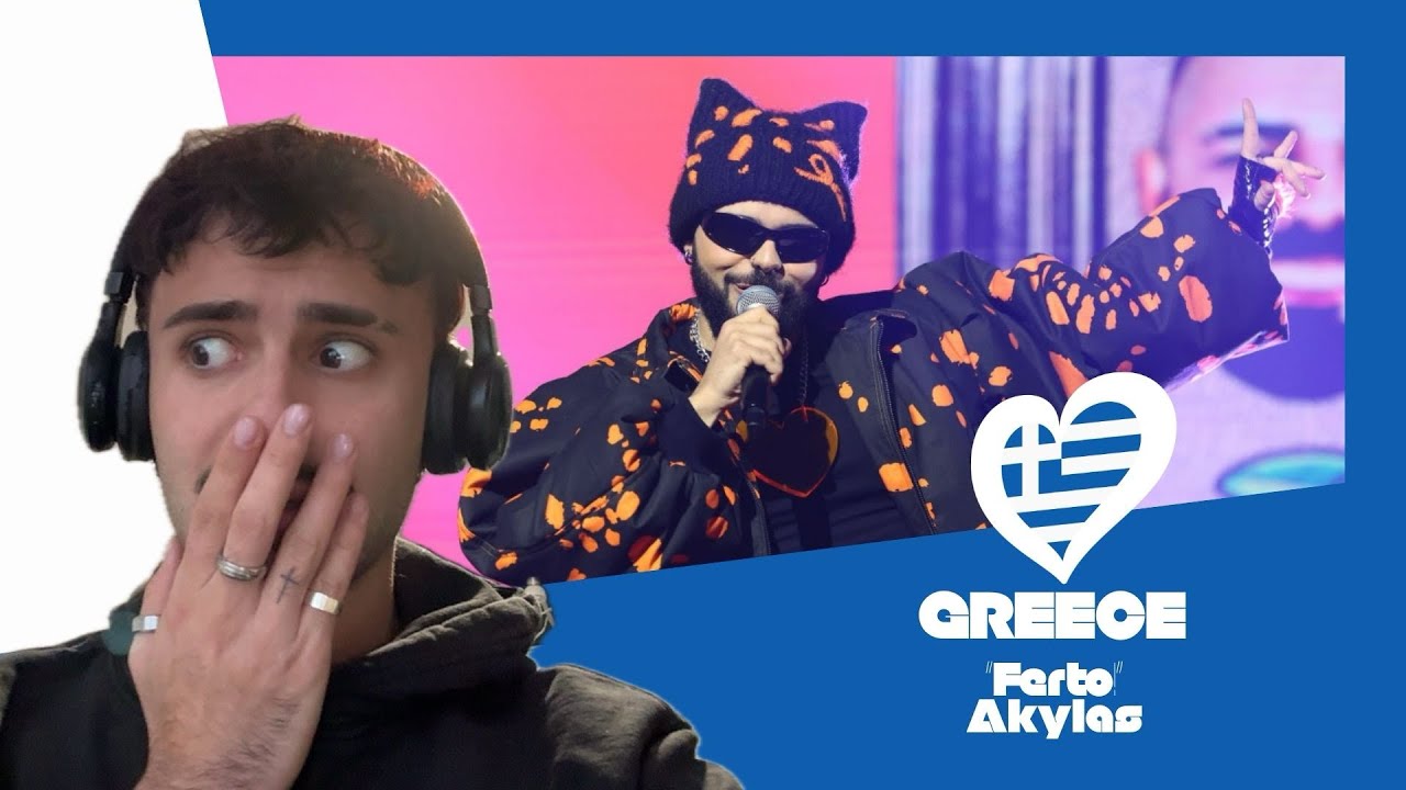 REACTING TO GREECE’S ENTRY FOR EUROVISION 2026 // Ferto - Akylas 🇬🇷