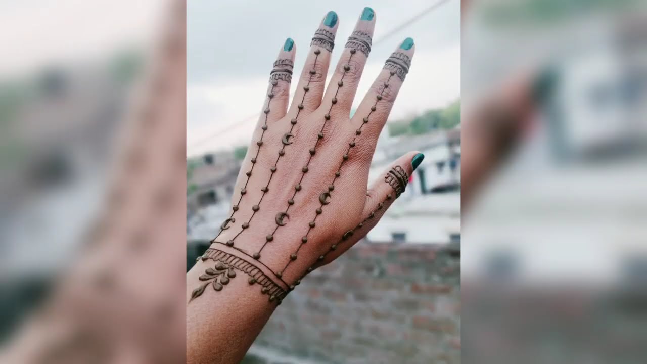 Eid Mubarak Mehndi Design 2026 🌙✨|