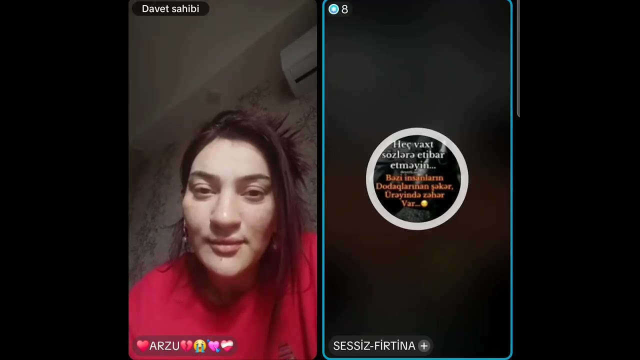 228 şəkərnən gəzirəm çıxıb gedəcəm Bərdəyə kafedə işliyəcəm , son günümdü getmiyəcəm verlişə😲