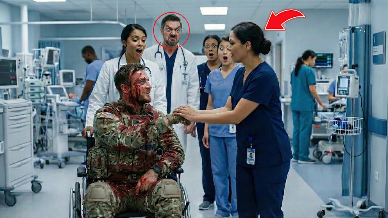 Doctors Whispered About the “New Nurse” — Until the Elite Soldier in the ICU Saluted Her