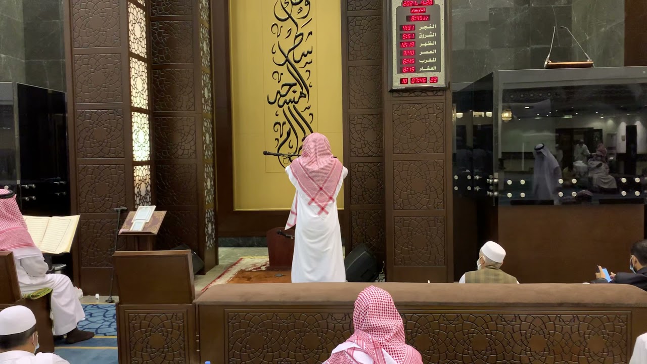 اذان العشاء من جامع الشيخ عبدالعزيز الموسى ١٦/٠٩/١٤٤٢هـ بحي الهجرة _مكة_المكرمة