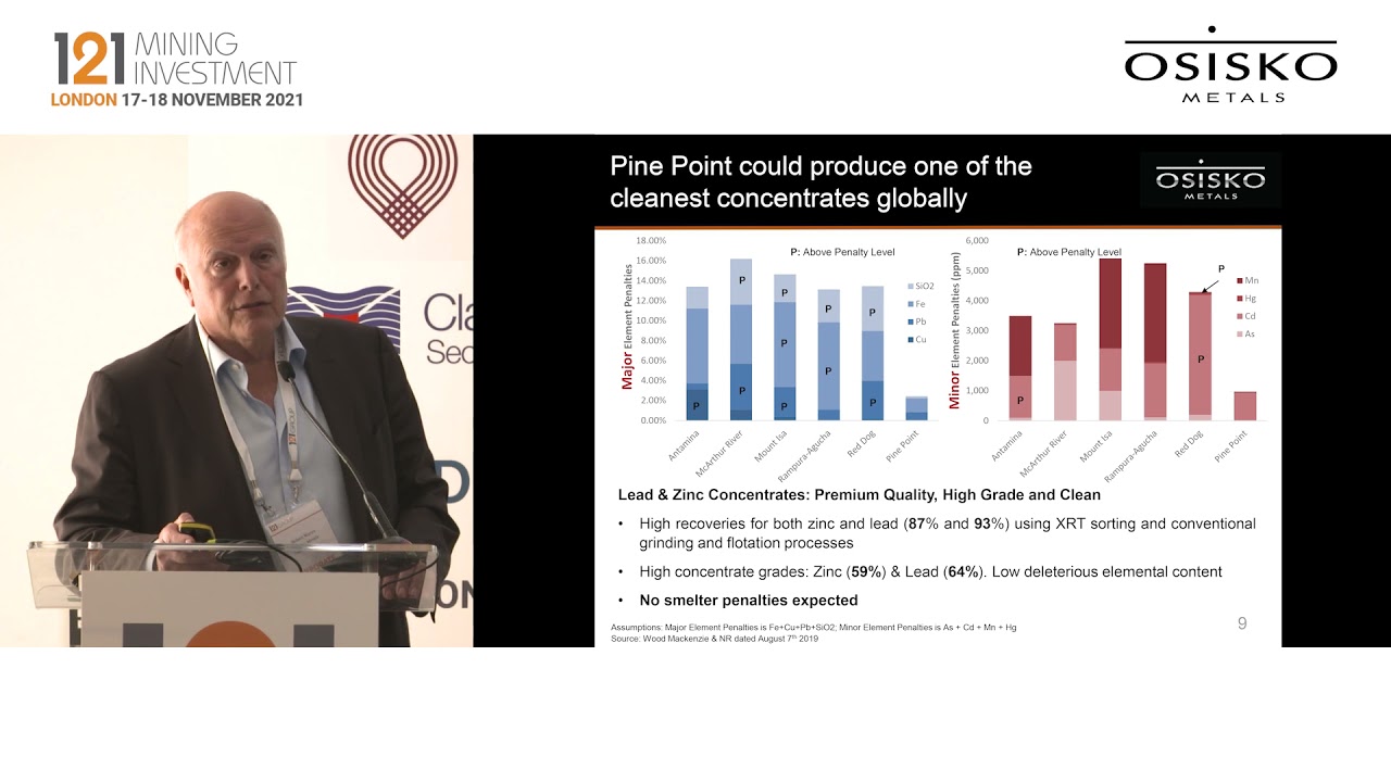 Presentation: Osisko Metals - 121 Mining Investment London November 2021