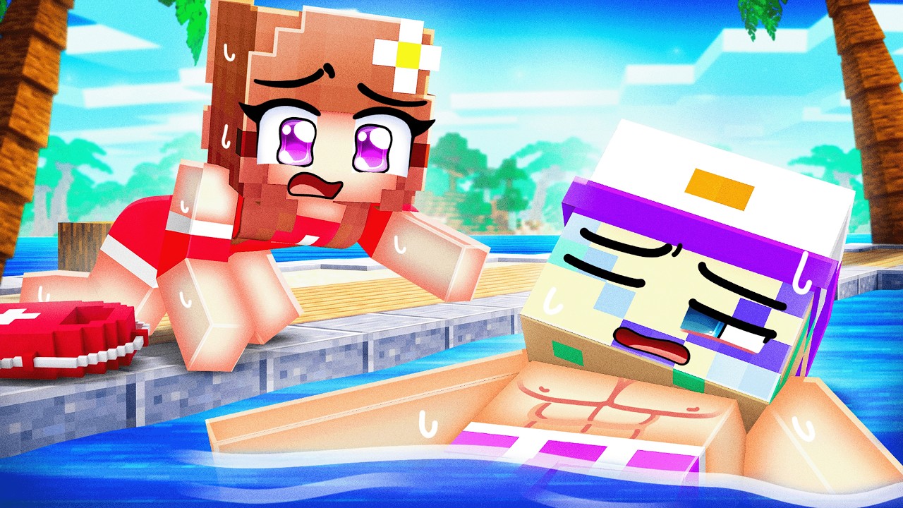 I FAKED DROWNING to See If My Lifeguard CRUSH Would Save Me!