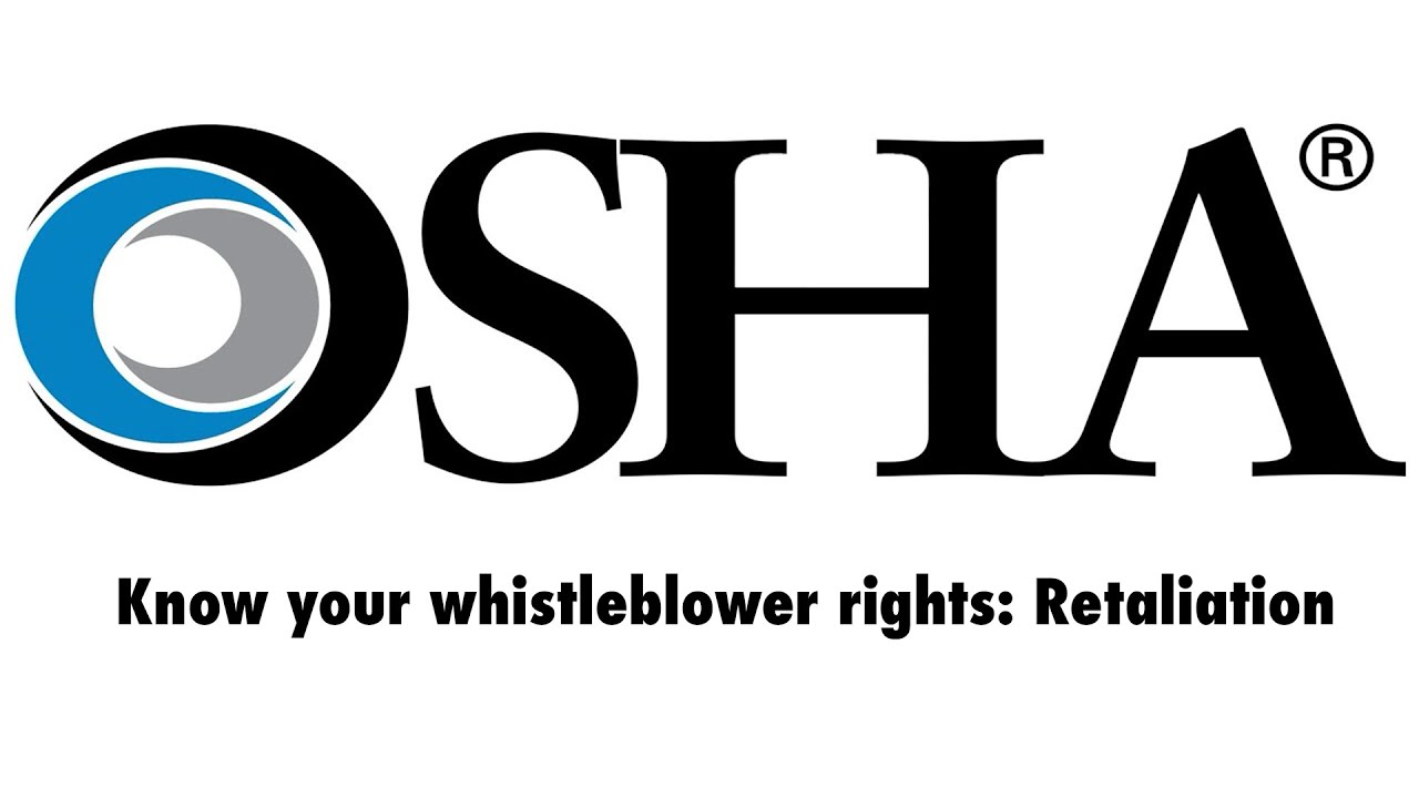 Retaliation for speaking up is not OK: whistleblower rights