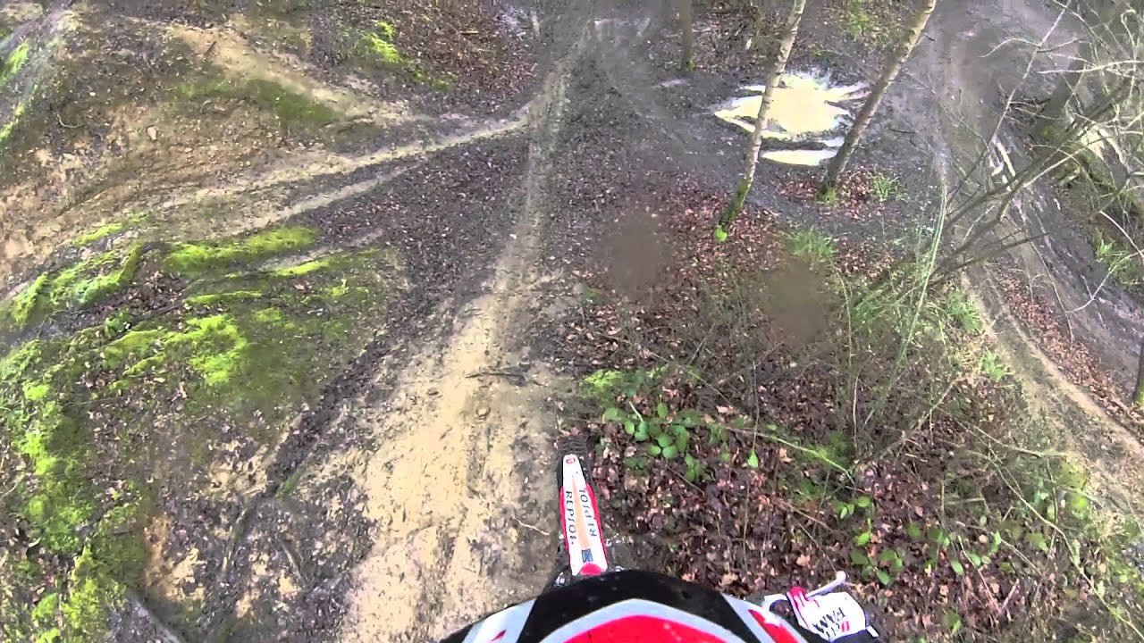 Trials riding at Poles Wood with the GoPro