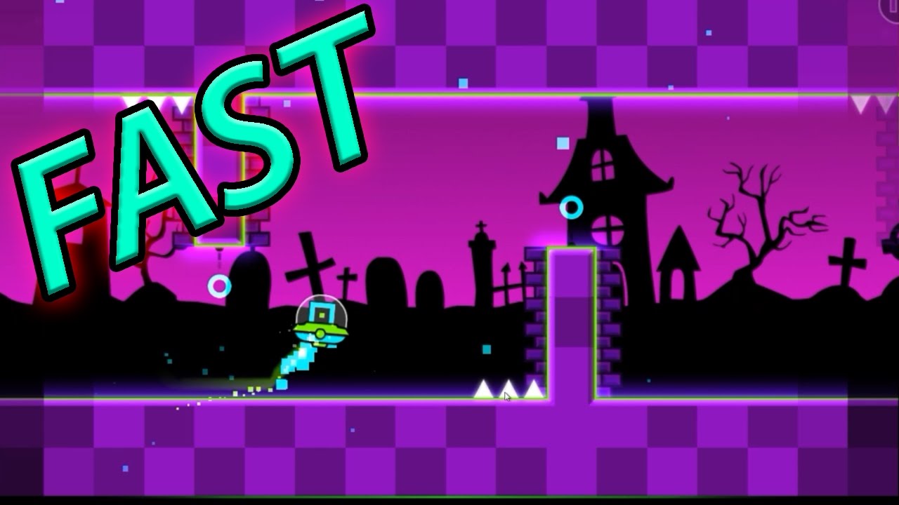 FAST Geometry Dash World All Levels 1-10