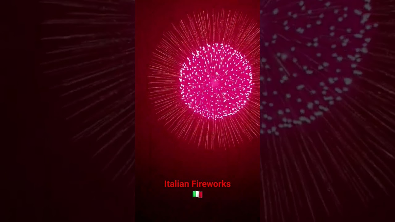 Fireworks around the World | Italy | Italian Fireworks 🇮🇹
