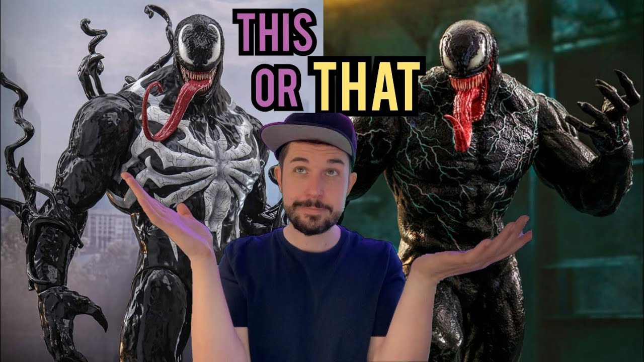 HOT TOYS SPIDER-MAN 2 VENOM VS TOM HARDY VENOM!!! THIS OR THAT?? OR BOTH??