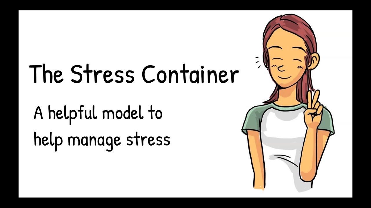 The Stress Container | A Helpful Model To Help Manage Stress & Support Mental Health.