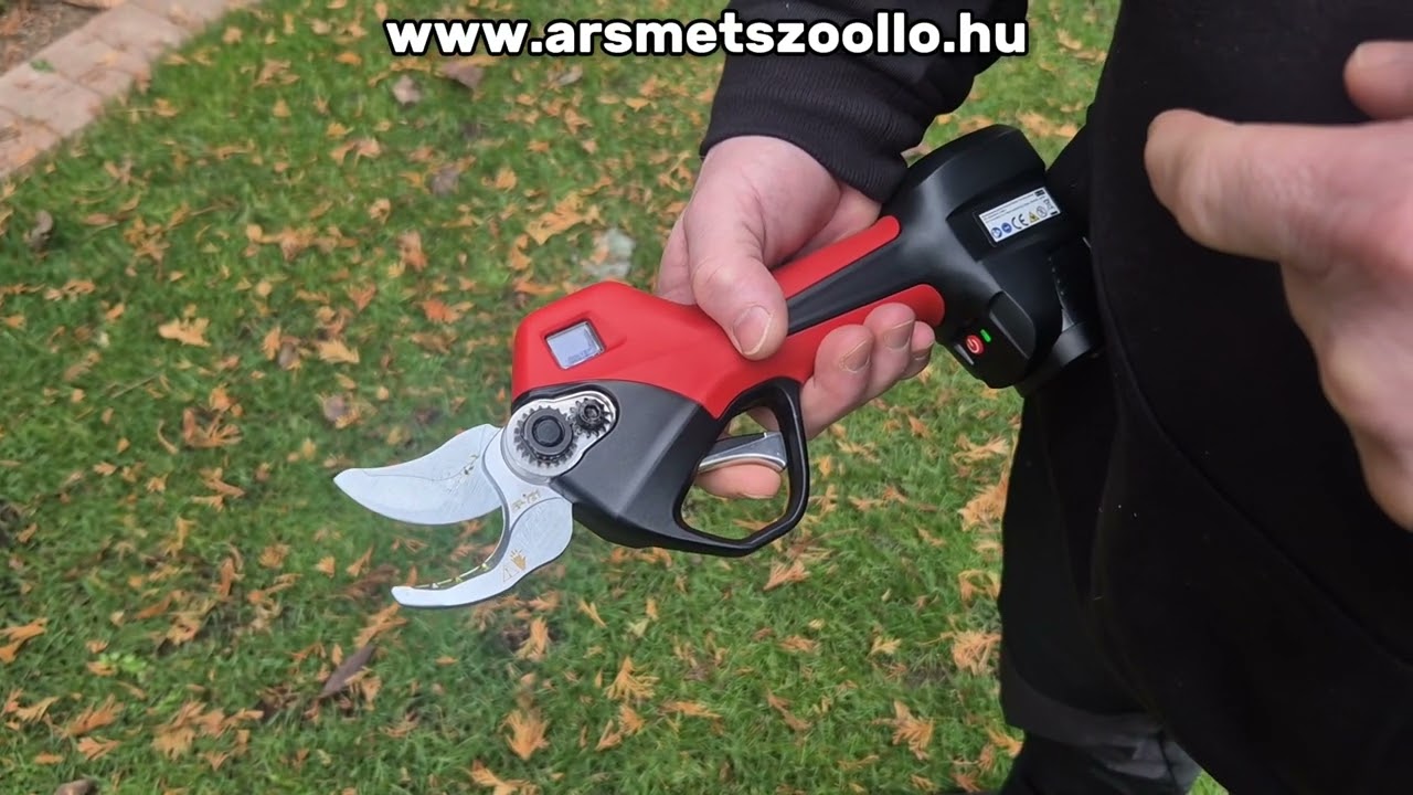 🌿 ARS EP-721 elektromos metszőolló ✂️